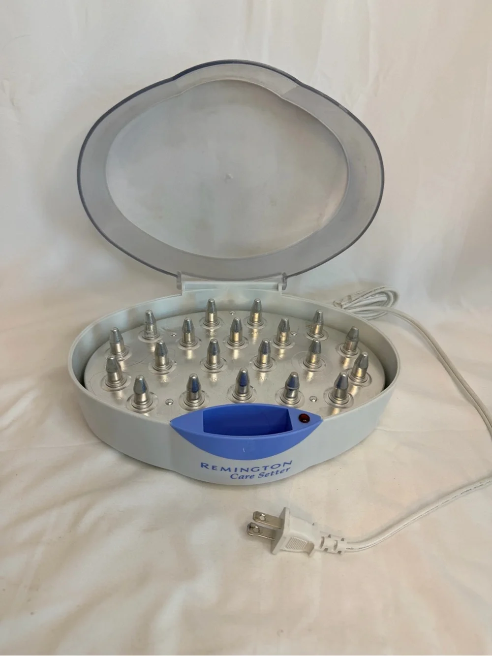 Remington Care Setter Hot Rollers Velvet Flocked Wax Core KF-20N W/ 20 Clips